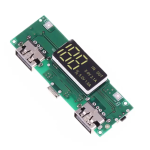 with Digital Display Dual USB Mobile Power Bank 18650 Charging Module 5V 2.4A 2A 1A Lithium Battery Charger Board