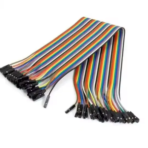 multicolored 30cm length jumper wires ribbon cables dupont wire male to male