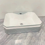 SIMILAR Luxury Royal Square Wash Sink Golden Basin