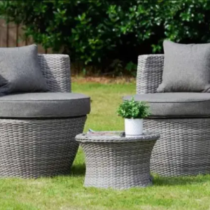 Factory hot sale 3 pieces Patio sofa Set outdoor furniture rattan table and chair