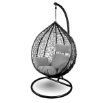 Modern garden outdoor furniture patio swing chair hanging egg chair cheap price factory sale rattan hanging egg chair